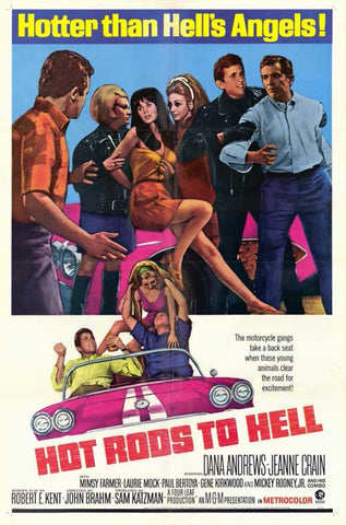 Hot Rods To Hell (1967) - Dana Andrews  DVD
