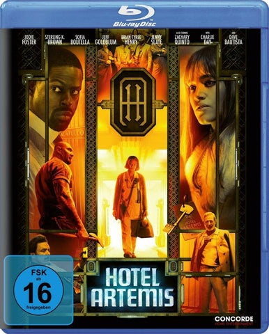 Hotel Artemis (2018) - Jodie Foster  Blu-ray