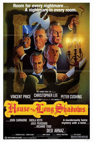 House Of The Long Shadows (1983) - Christopher Lee  DVD