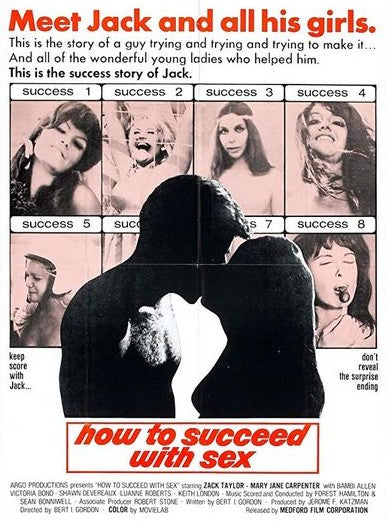 How To Succeed With Sex (1970) - Zack Taylor  DVD