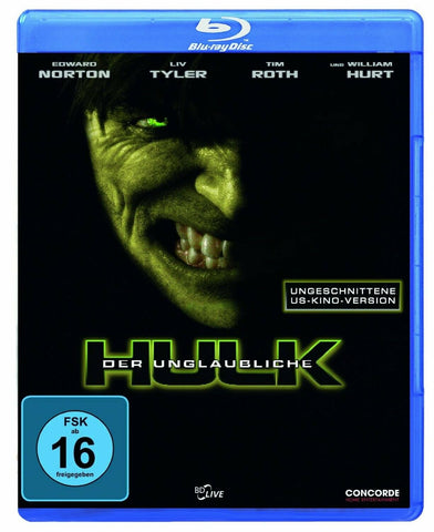 The Incredible Hulk (2008) - Edward Norton  Blu-ray