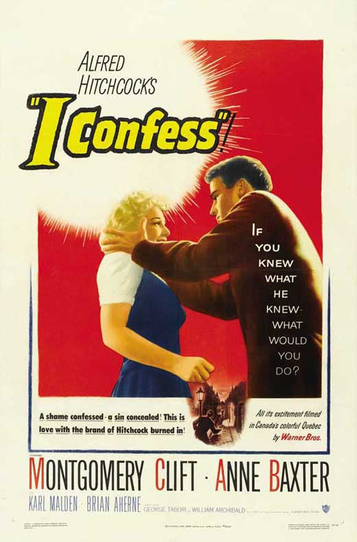 I Confess (1953) - Alfred Hitchcock  DVD  Colorized Version