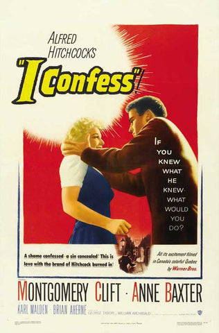 I Confess (1953) - Alfred Hitchcock  Colorized Version  DVD