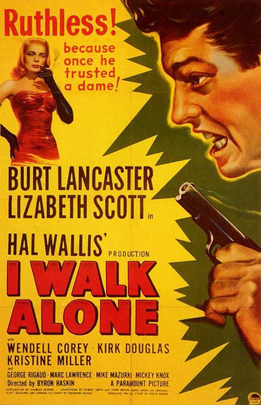 I Walk Alone (1948) - Kirk Douglas  DVD