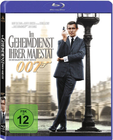 James Bond 007 : On Her Majesty's Secret Service (1969) - George Lazenby  Blu-ray