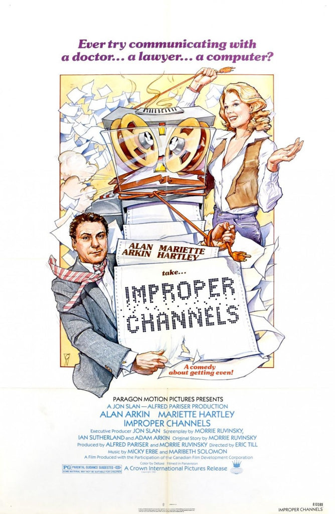 Improper Channels (1981) - Alan Arkin  DVD