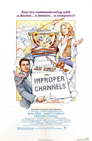 Improper Channels (1981) - Alan Arkin  DVD