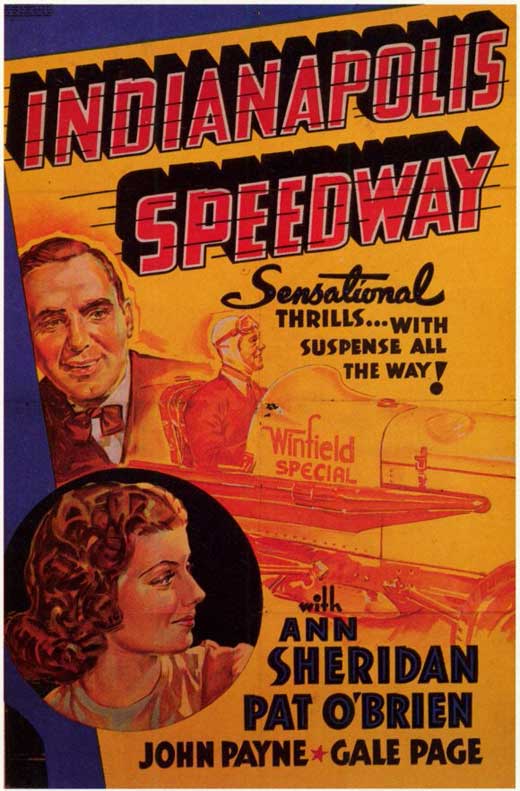 Indianapolis Speedway (1939) - John Payne  DVD