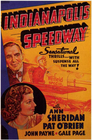 Indianapolis Speedway (1939) - John Payne  DVD