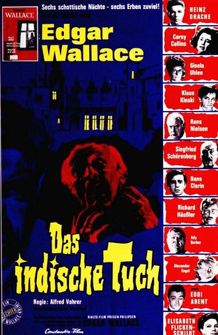 Edgar Wallace : Das Indische Tuch (1963) DVD