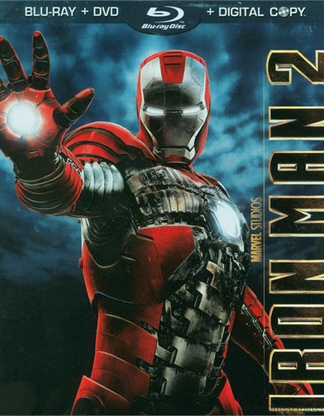 Iron Man 2 (2010) - Robert Downey Jr.  Blu-ray + DVD