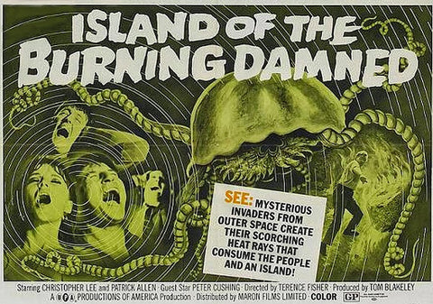 Island Of The Burning Damned (1967) - Christopher Lee  DVD