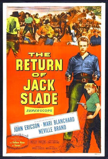 The Return Of Jack Slade (1955) - Neville Brand  DVD