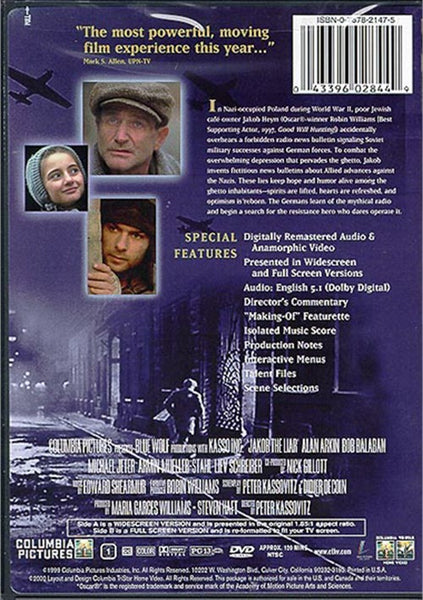 Jakob The Liar (1999) - Robin Williams  DVD