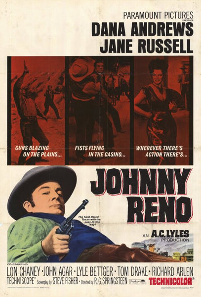 Johnny Reno (1966) - Dana Andrews – Elvis DVD Collector & Movies Store