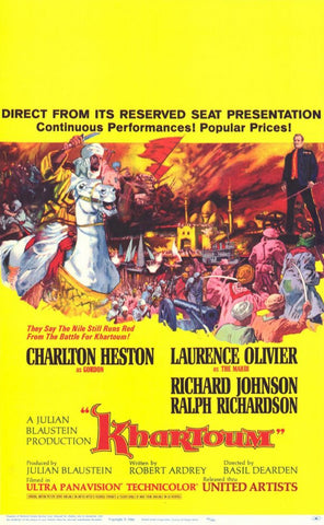 Khartoum (1966) - Charlton Heston  DVD