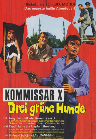 Commissioner X : Kill Panther Kill (1968) - Tony Kendall  DVD