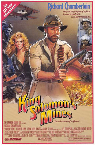 King Solomon´s Mines (1985) - Richard Chamberlain  DVD