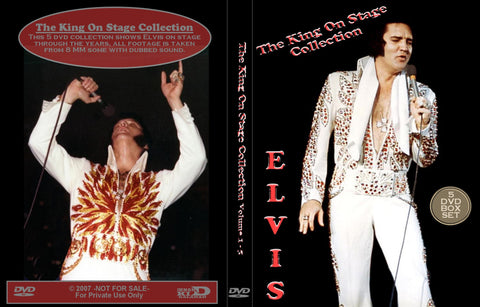 Elvis - The King On Stage - 5 DVD Set