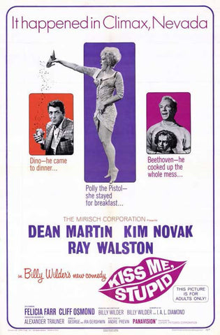 Kiss Me, Stupid (1964) - Dean Martin  Colorized Version  DVD