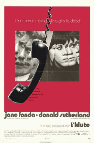 Klute (1971) - Donald Sutherland  DVD