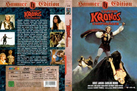 Captain Kronos : Vampire Hunter (1974) - Horst Janson  DVD
