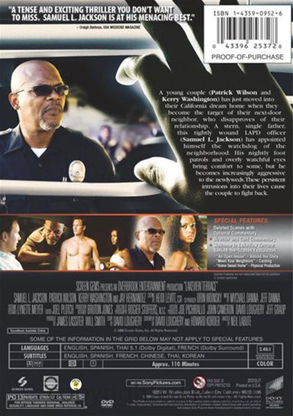 Lakeview Terrace (2008) - Samuel L. Jackson  DVD