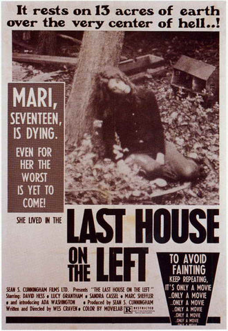 Last House On The Left (1972) - Wes Craven  DVD