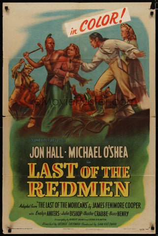 Last Of The Redmen (1947) - Jon Hall  DVD