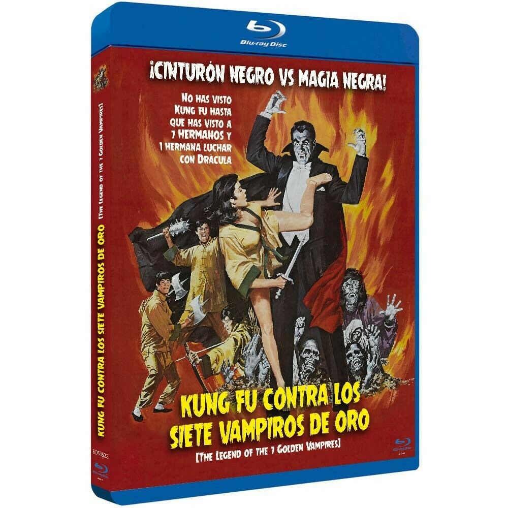 Legend Of The 7 Golden Vampires (1974) - Peter Cushing  Blu-ray  codefree