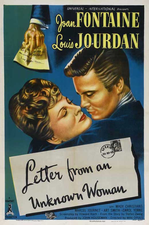 Letter From An Unknown Woman (1948) - Joan Fontaine  DVD