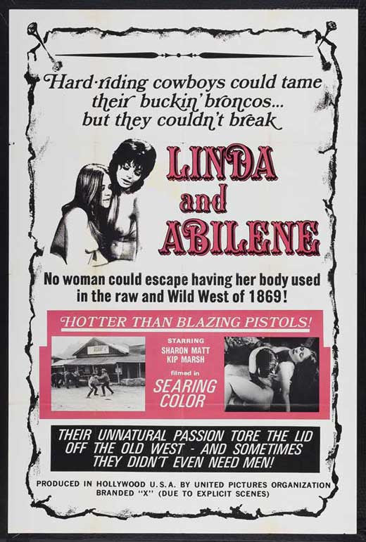 Linda And Abilene (1969) - Herschell Gordon Lewis DVD