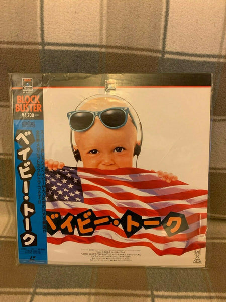 Look Who´s Talking (1989) - John Travolta  Japan LD Laserdisc Set with OBI