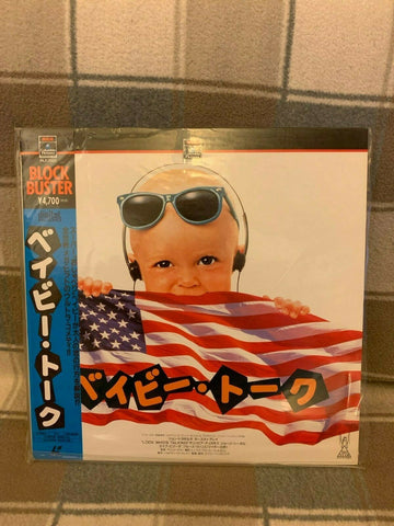 Look Who´s Talking (1989) - John Travolta  Japan LD Laserdisc Set with OBI
