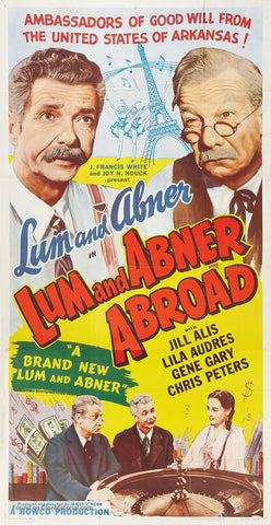 Lum And Abner Abroad (1956) - Chester Lauck  DVD
