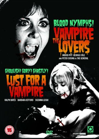 Vampire Lovers / Lust For A Vampire (1970) - Peter Cushing  2 DVD Set
