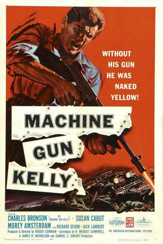 Machine Gun Kelly (1958) - Charles Bronson  Colorized Version