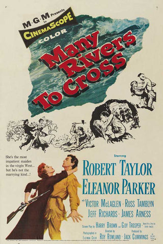 Many Rivers To Cross (1955) - Robert Taylor  DVD
