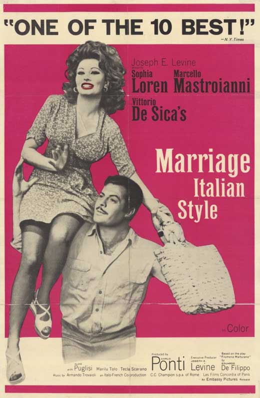 Marriage Italian Style (1964) - Sophia Loren  DVD