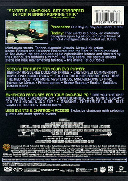 Matrix (1999) - Keanu Reeves  DVD