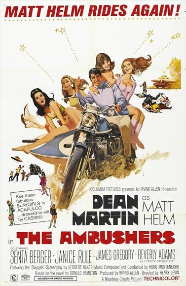 Matt Helm : The Ambushers (1967) - Dean Martin  DVD