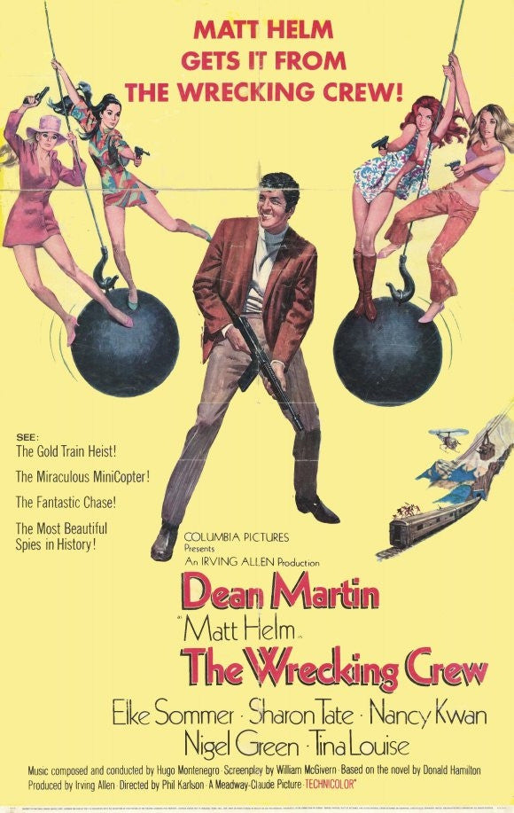 Matt Helm : The Wrecking Crew (1969) - Dean Martin  DVD