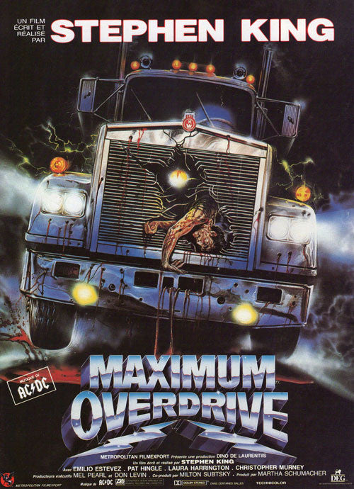 Maximum Overdrive (1986) - Stephen King  DVD