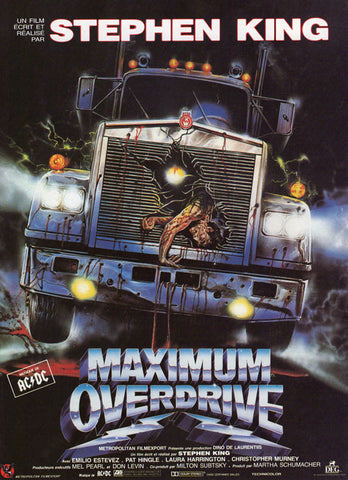 Maximum Overdrive (1986) - Stephen King  DVD