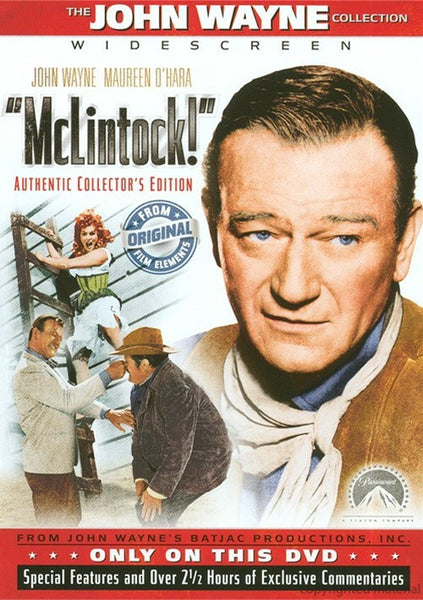 McLintock ! : Authentic Collector's Edition (1963) - John Wayne  DVD