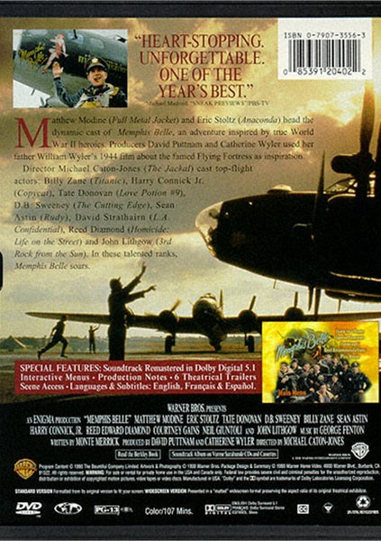 Memphis Belle (1990) - Matthew  Modine  DVD