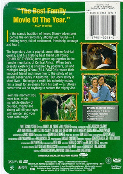 Mighty Joe Young (1998) - Charlize Theron  DVD