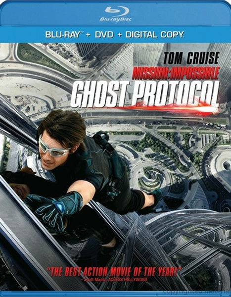 Mission: Impossible - Ghost Protocol (2011) - Tom Cruise  Blu-ray