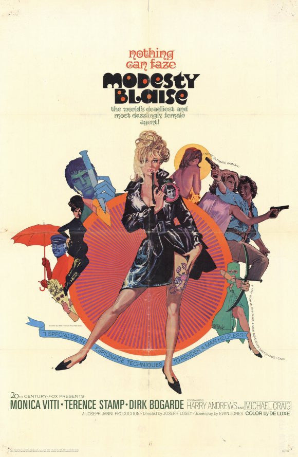 Modesty Blaise (1966) - Terence Stamp  DVD