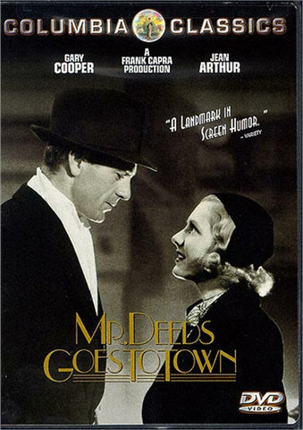 Mr. Deeds Goes To Town (1936) - Gary Cooper  DVD